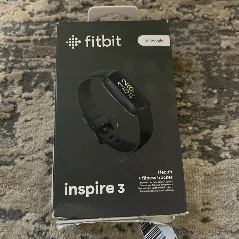 NEW Fitbit Black Inspire 3 Activity Tracker